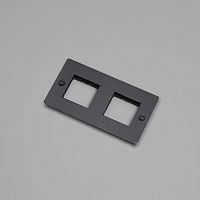 Рамка 2G smoked brionze