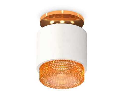 Комплект накладного светильника Ambrella light Techno Spot XS7510122 SWH/CF белый песок/кофе (N7929, C7510, N7195)