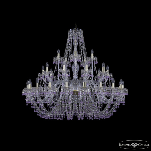 Люстра хрустальная 1410/20+10+5/460 G V7010 Bohemia Ivele Crystal (Богемия Ивеле Кристалл)
