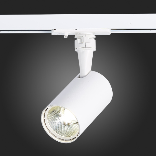 ST351.536.10.24 Св-к трек. Белый LED 1*10W 3000K 900Lm Ra?80 24° IP20 L98xW59xH154 100-240V BASE фото 3