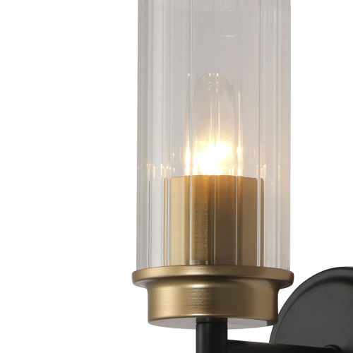 Настенный светильник Escada 2138/1A E14*40W Black/Gold фото 3