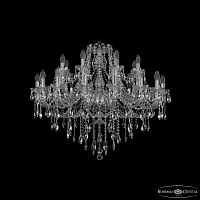 Люстра хрустальная 1415/16+8/360 Ni Bohemia Ivele Crystal (Богемия Ивеле Кристалл)