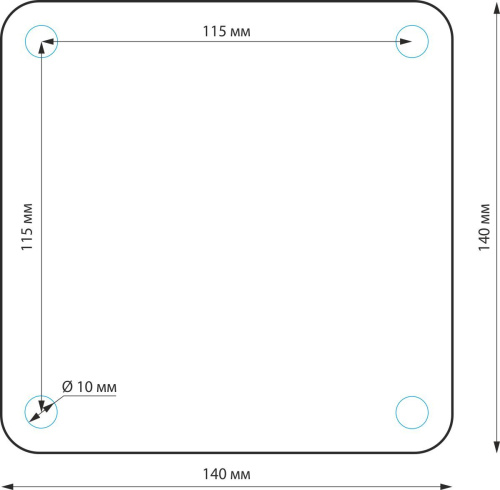 Ландшафтный светильник 1550 Techno черный IP54 1550 Techno черный фото 2