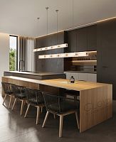 Подвесной светильник Cloyd PROMENADE P1 / шир. 110 см - золото (арт.11527)