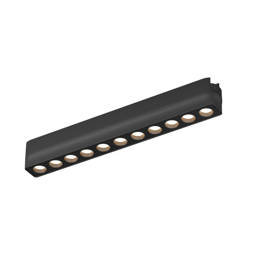 DK5305-BK Светильник для трека Air, серия Grill 3000 со светодиодом, L230*W26*H36мм, 48V DC, 12W, RA?90, 36°, 3000K, IP20, черный, алюминий фото 5