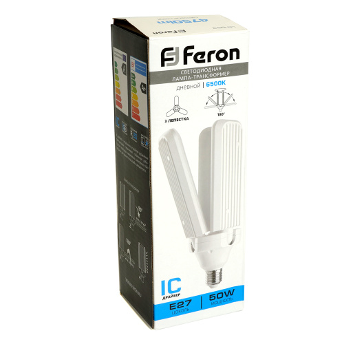 Лампа светодиодная Feron LB-653 E27 50W 175-265V 6500К фото 8
