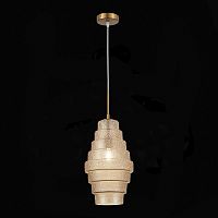 SL1001.203.01 Подвес ST-Luce Латунь/Коньячный E27 1*40W REXITE