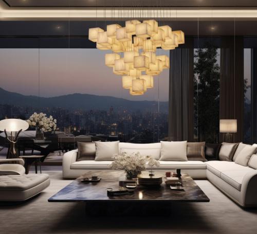 Подвесная люстра Solidez FL1109-25P фото 3