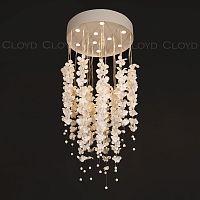 Люстра Cloyd TAONGI C9 / выс. 80 см - керамика - белый (арт.11333)
