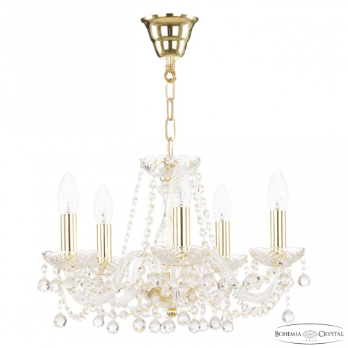 Люстра хрустальная 108/5/141 G Bohemia Ivele Crystal (Богемия Ивеле Кристалл) Люстра хрустальная 108/5/141 G Bohemia Ivele Crystal (Богемия Ивеле Кристалл)