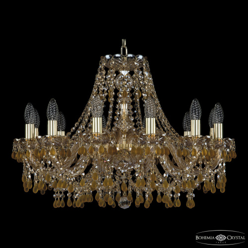 Люстра хрустальная 1410/12/240 G V1003 M721 Bohemia Ivele Crystal (Богемия Ивеле Кристалл)