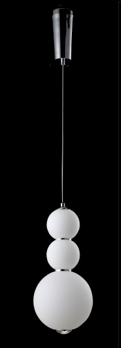 Светильник подвесной Crystal Lux DESI SP3 CHROME/WHITE фото 2