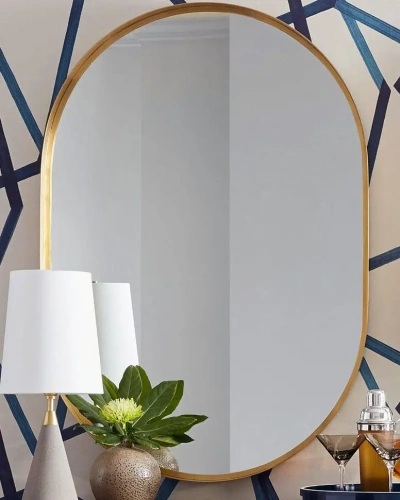 Зеркало в золотой раме "Аманда" Зеркало в золотой раме "Аманда"