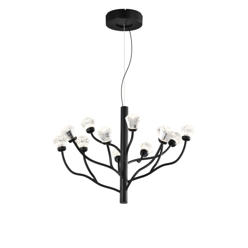 Люстра P0550-12A black фото 2 Люстра P0550-12A black фото 2