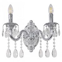 Бра с хрустальными подвесками AL7901B10/2/175 A NW Bohemia Ivele Crystal (Богемия Ивеле Кристалл)