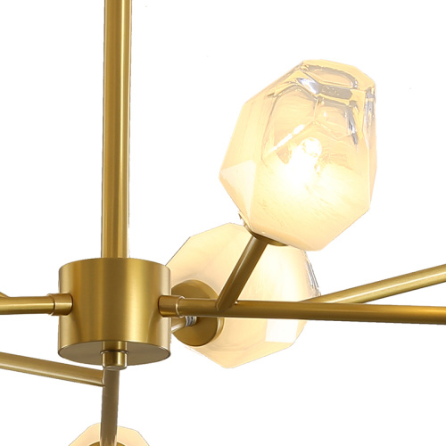 Люстра KM1245P-9 brass фото 2