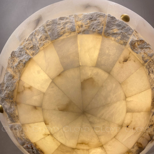 Люстра Cloyd TELEMACH C6 / Ø60 см - алебастр - латунь (арт.12347) фото 3