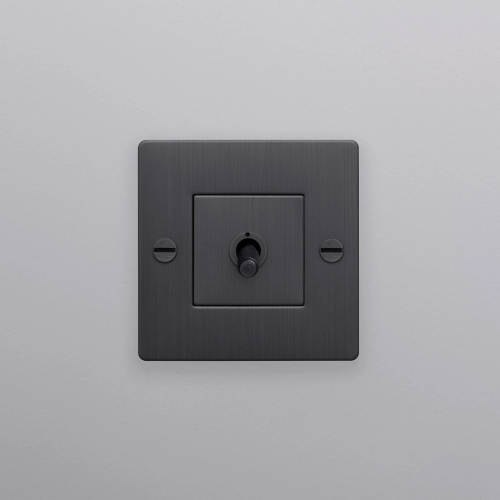 Выключатель 1G smoked bronze