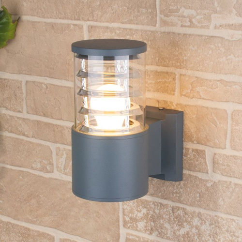 Настенный уличный светильник 1408 Techno cерый IP54 1408 Techno cерый фото 4