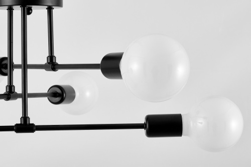 Потолочный светильник Lampit TC 2010-6 BK фото 5 Потолочный светильник Lampit TC 2010-6 BK фото 5