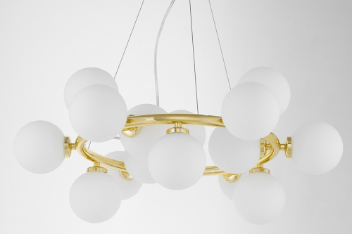 Подвесной светильник Lumina Deco Marsiada LDP 6033-15 GD фото 3 Подвесной светильник Lumina Deco Marsiada LDP 6033-15 GD фото 3