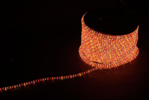 Дюралайт светодиодный Feron LED-F3W 3-х жильный , синий-красный 2,88Вт/м 72LED/м 50м 220V Дюралайт светодиодный Feron LED-F3W 3-х жильный , синий-красный 2,88Вт/м 72LED/м 50м 220V