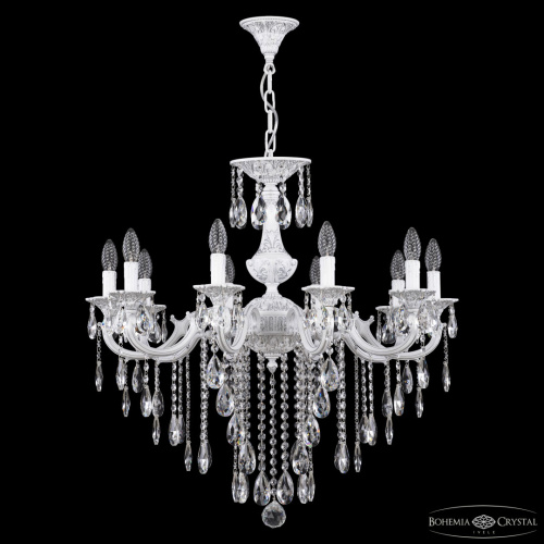 Люстра с хрустальными подвесками AL78101/10/250 B WMN Bohemia Ivele Crystal (Богемия Ивеле Кристалл)