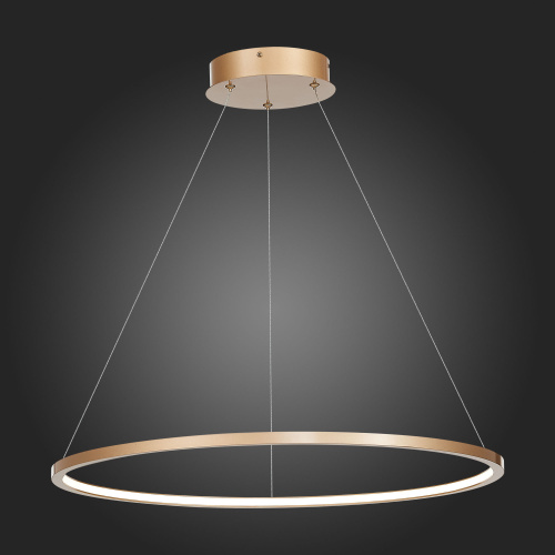ST603.243.34 Светильник подвесной ST-Luce Золотистый/Белый LED 1*34W 4000K Подвесные светильники фото 4