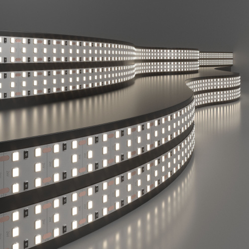 Лента светодиодная 360 LED 26 Вт IP20 трехрядная 4200К дневной белый, 5м 2835 24V 360Led 26W IP20