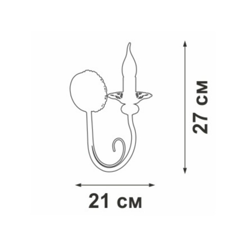 Бра Vitaluce V1188-0/1A фото 3