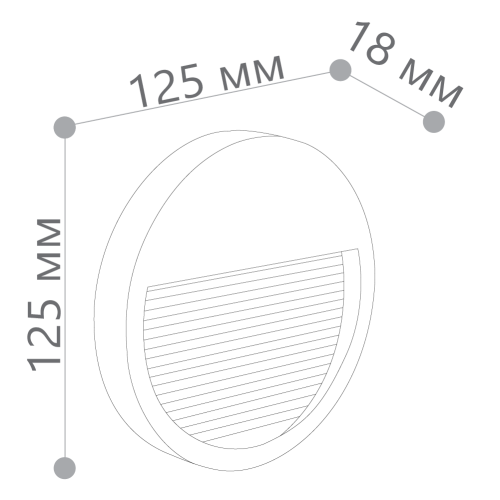 Светодиодный светильник Feron DH203 накладной 5W 4000K, IP65, черный фото 6