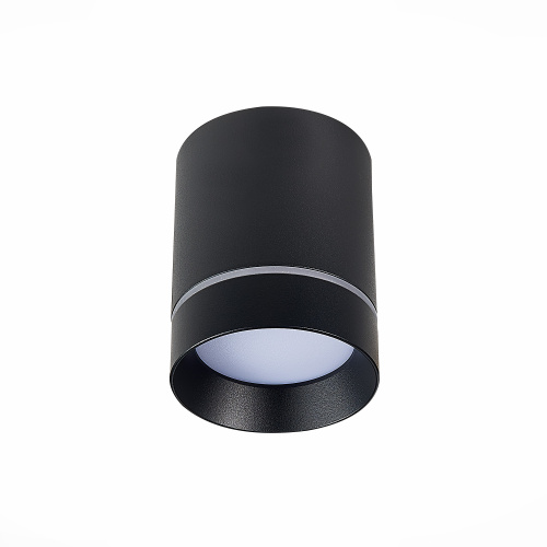 ST115.442.07 Светильник потолочный Черный LED 1*7W 4000K 490Lm Ra>90 120° IP20 D79xH100 170-240V Накладные светильники фото 2