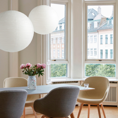 SLE6020-513-01 Светильник подвесной EVOLUCE белый D400mm E27 1*60W MOON фото 2