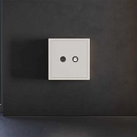 Накладка для розетки телевизионной оконечной TV+SAT, S70 (хлопок) Voltum VLS001613