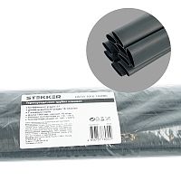 Термоусадочная трубка клеевая STEKKER HST-1916-100BK, длина 100 см., коэф. усадки 3:1, черный