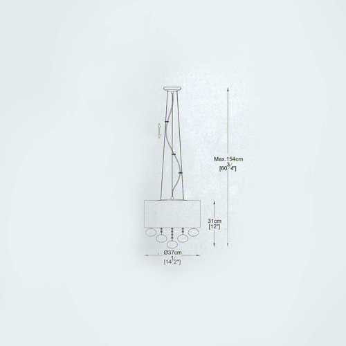 Люстра P0173-05C фото 4