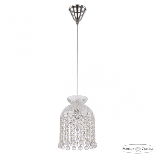 Подвесной светильник с хрусталём 14781P/16 Ni Balls Bohemia Ivele Crystal (Богемия Ивеле Кристалл)