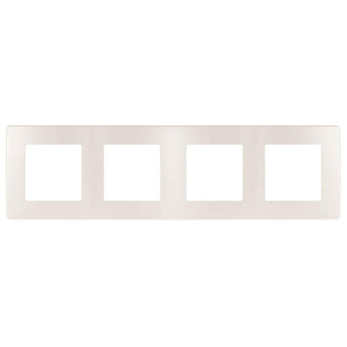 Рамка 4-постовая ЭРА 12 сатин перламутр 12-5104-15 Б0052538