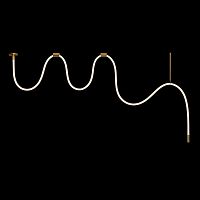 10388B Brass Потолочный светильник LOFT IT Thread