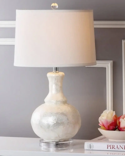 Настольная лампа с перламутром "Ная" Настольная лампа с перламутром "Ная"