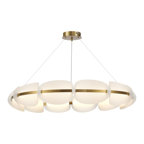 SL1304.203.65 Люстра подвесная ST-Luce Золотистый/Белый LED 1*65W 3000K ETOILE фото 5