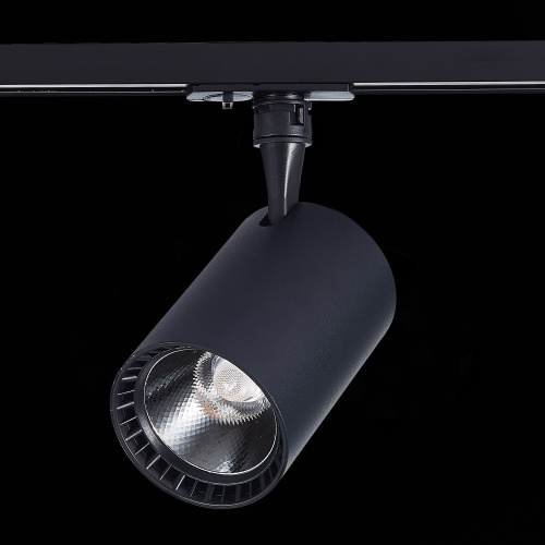 ST351.446.20.24 Св-к трек. Черный LED 1*20W 4000K 1 800Lm Ra?80 24° IP20 L118xW78xH174 100-240V BASE фото 5