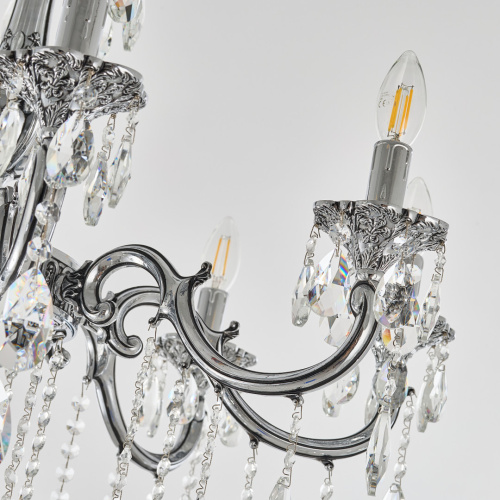 Люстра с хрустальными подвесками AL78101/8/250 B NB Bohemia Ivele Crystal (Богемия Ивеле Кристалл) фото 7