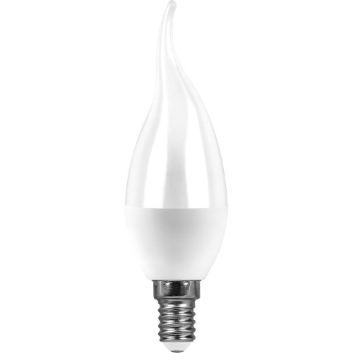 Лампа светодиодная SAFFIT SBC3713 Свеча на ветру E14 13W 230V 6400K фото 2