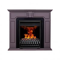 Электрокамин RealFlame Theodor GR грей софт с очагом Oregan 3D