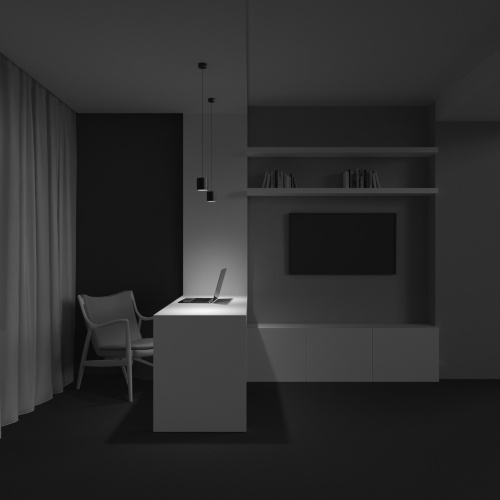 Подвесной светильник Technical P088PL-GX53-B фото 17