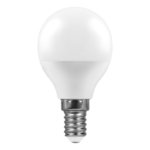 Лампа светодиодная Feron LB-95 Шарик E14 7W 175-265V 4000K фото 2