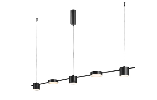 Светильник подвесной Crystal Lux TRISTAN SP5 L1200 BLACK фото 3