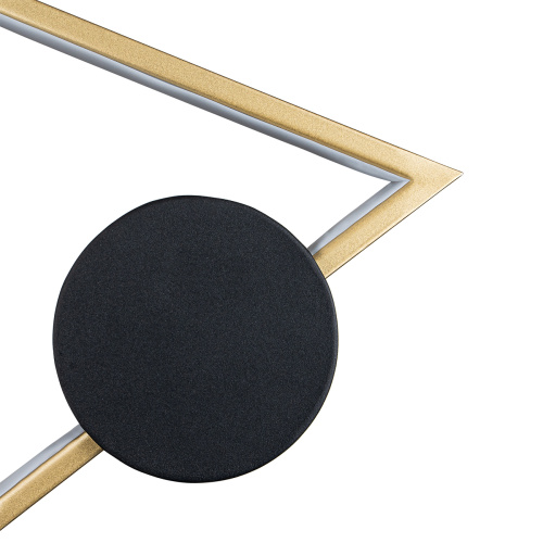 Настенный светильник Escada 10270/1 LED 13W Gold/Black фото 4