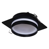 Встраиваемый светильник Reluce Technical 53025-9.0-001LD GX53 BK